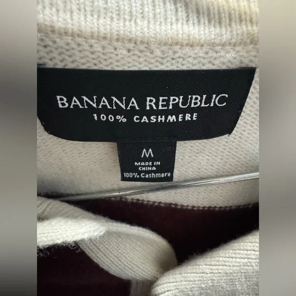 Screen-Worn GAC Film “A Christmas Present”Banana Republic Cashmere M